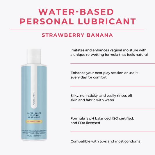 Just Like Me Water-Based Personal Lubricant - Strawberry Banana