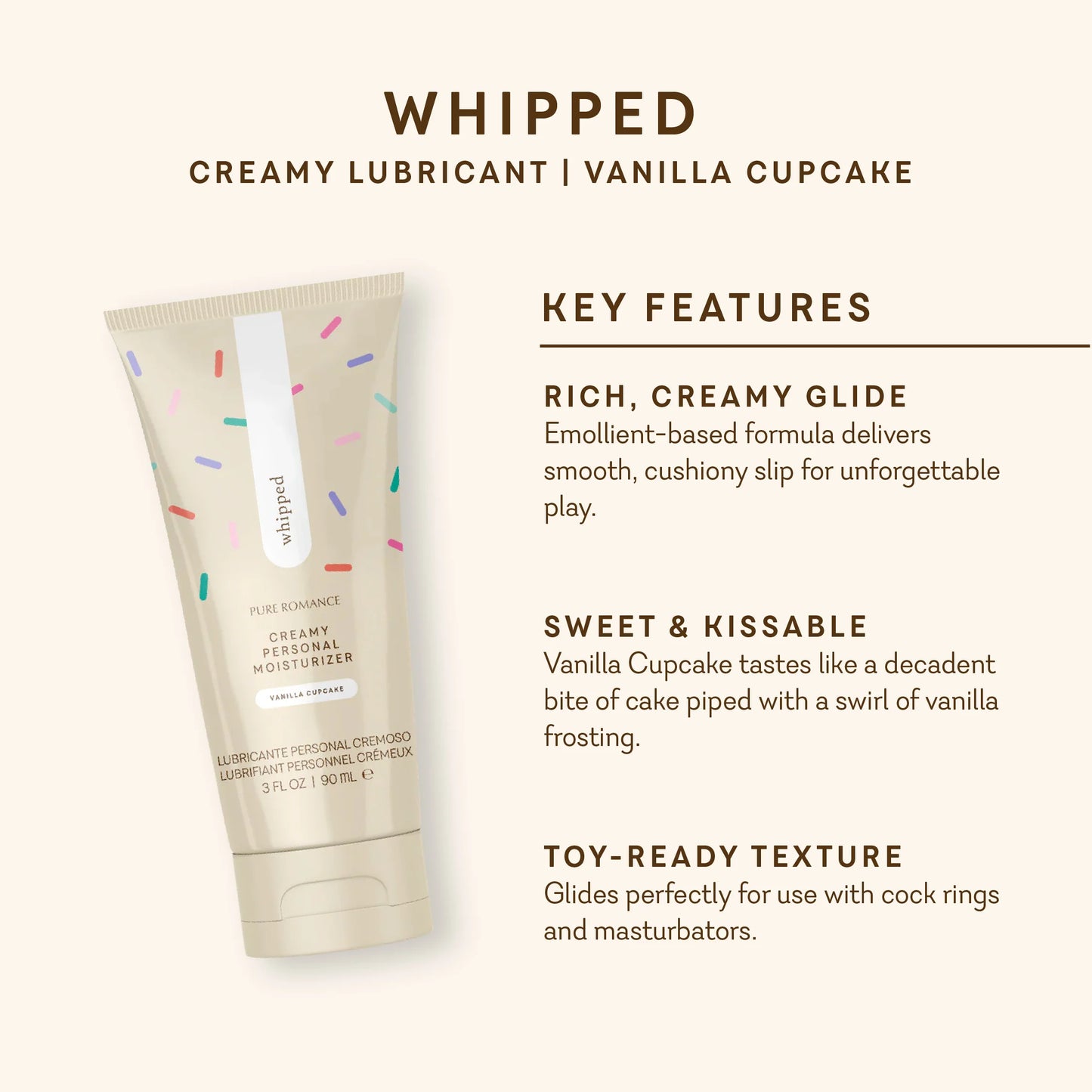 Double Feature Couples Ring & Whipped Creamy Lubricant