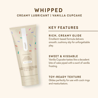 Double Feature Couples Ring & Whipped Creamy Lubricant