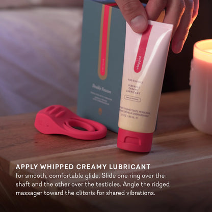 Double Feature Couples Ring & Whipped Creamy Lubricant