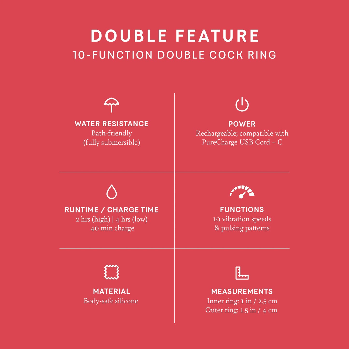 Double Feature Couples Ring & Whipped Creamy Lubricant