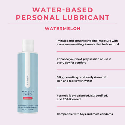 Just Like Me Water-Based Personal Lubricant - Watermelon
